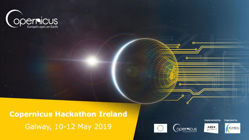 Copernicus Hackathon Ireland Banner